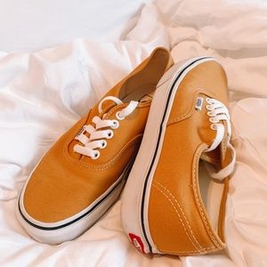 Brand New Yellow Vans - Women’s size 8 - Men’s size 6.5 - With Box
